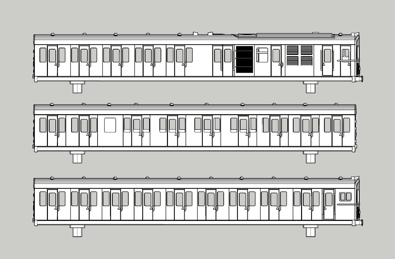 (image for) BR Class 207 - 3D - "Sussex" Thumper